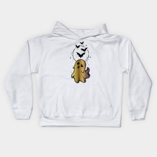 cute baby ghost Kids Hoodie